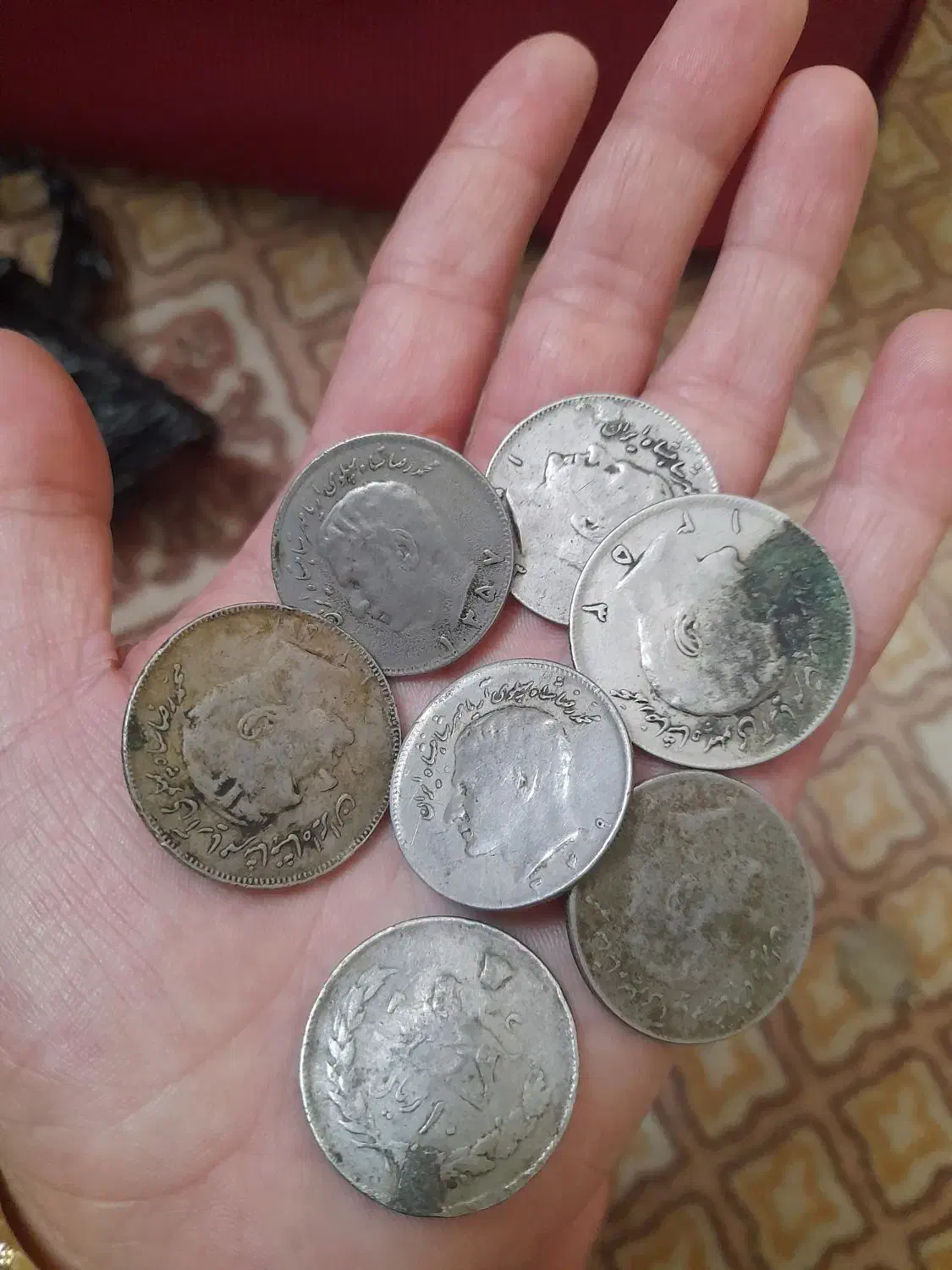 سکه و مهره خیلی قدیمی|کلکسیون سکه، تمبر، اسکناس|یزد, |دیوار