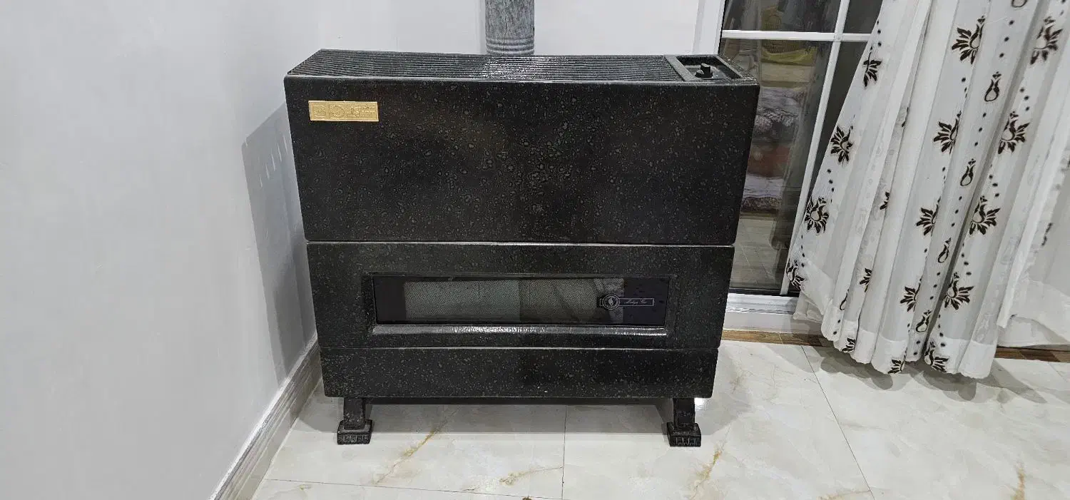 بخاری ۱۲ در حد نو|بخاری، هیتر، شومینه|آستانه اشرفیه, |دیوار