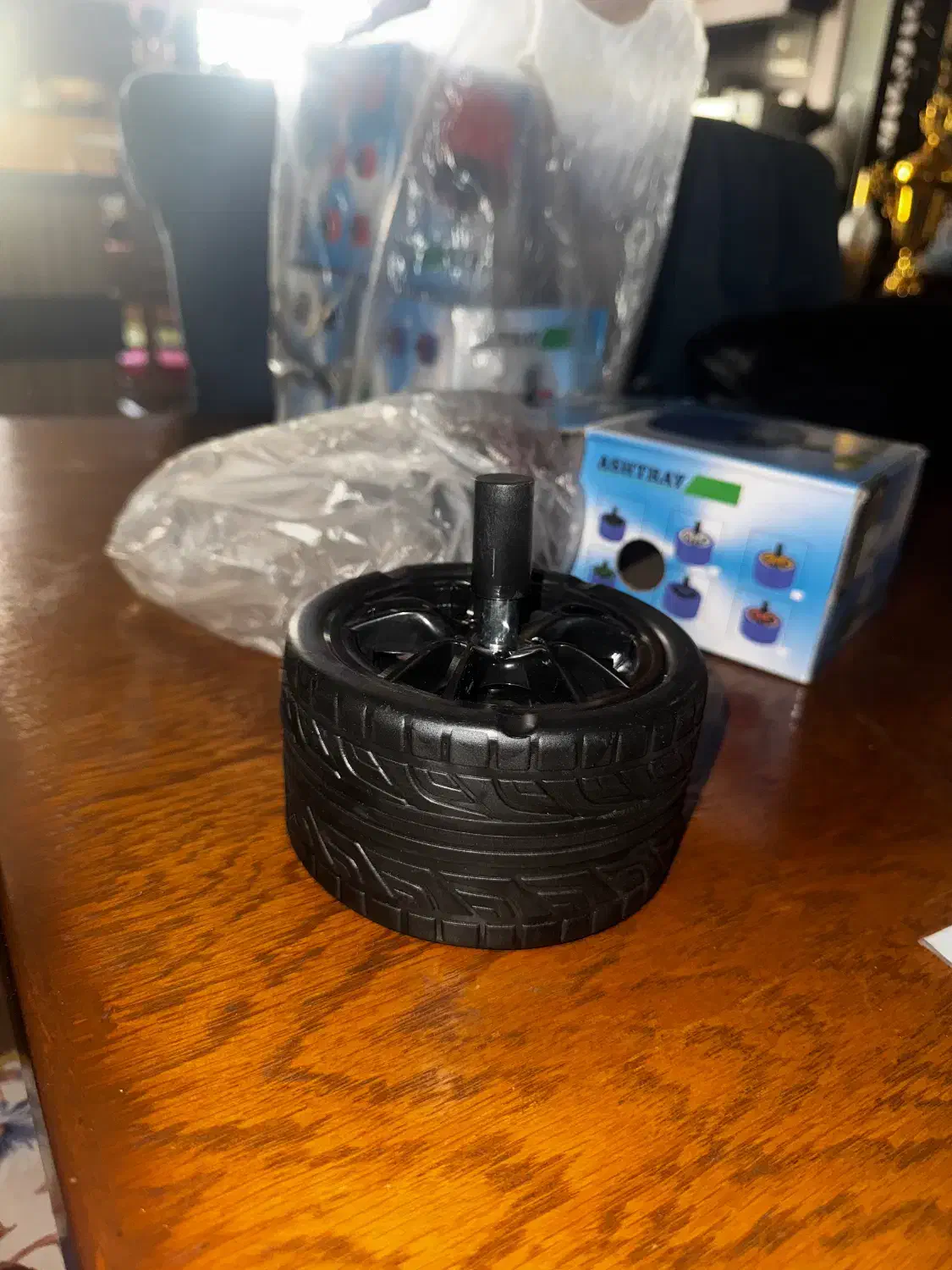 زیر سیگاری طرح لاستیک|صنایع دستی و سایر لوازم تزئینی|فردیس, فردیس|دیوار