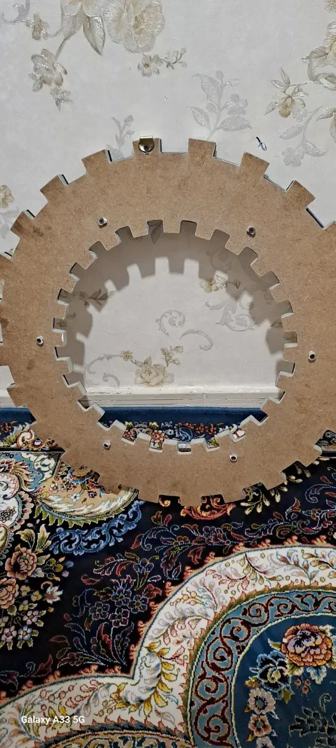 قاب ساعت یا آینه چوبی|آینه|تهران, جوادیه|دیوار