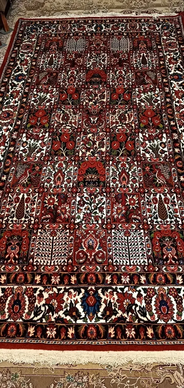 قالی دستباف 1.5 در2.5|فرش|شهرکرد, |دیوار