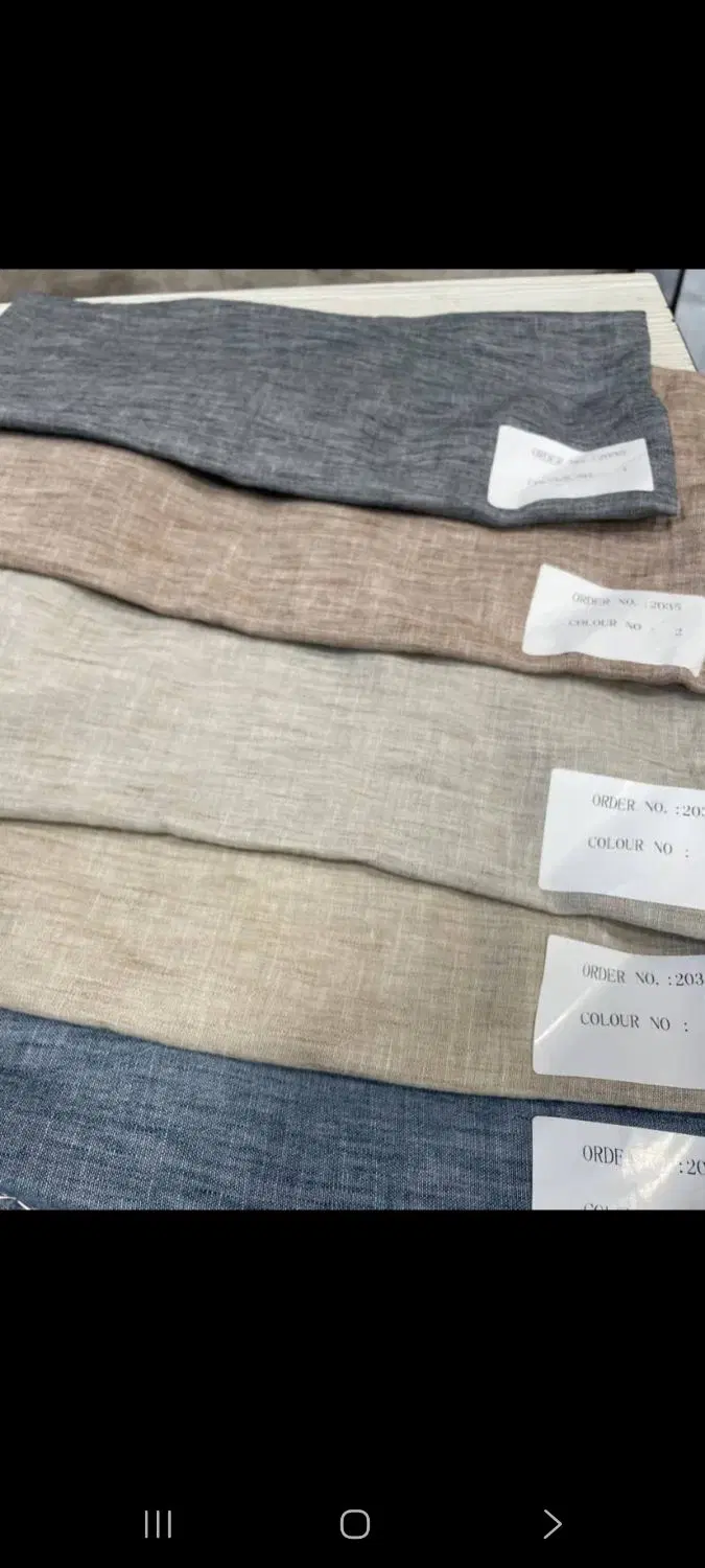 پارچه خارجی لنین zara|لوازم خیاطی و بافتنی|قم, باغ کرباسی|دیوار