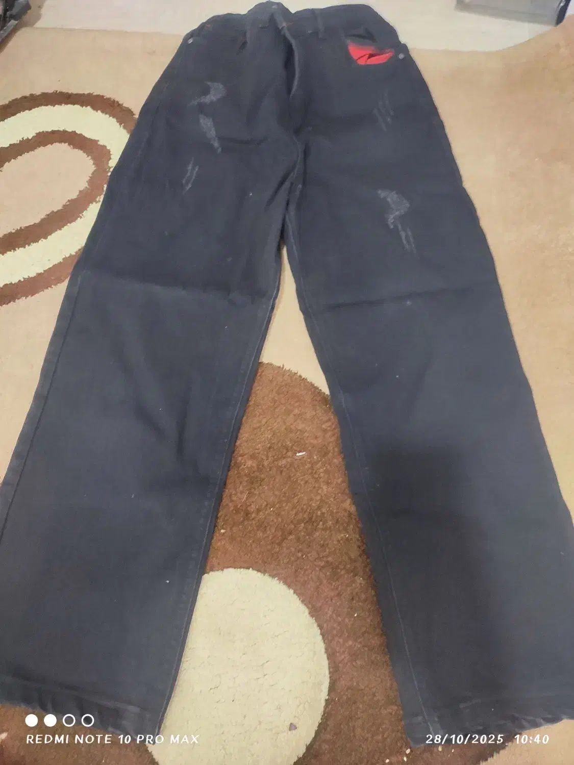 شلوار جین مشکی|لباس|رستم, |دیوار