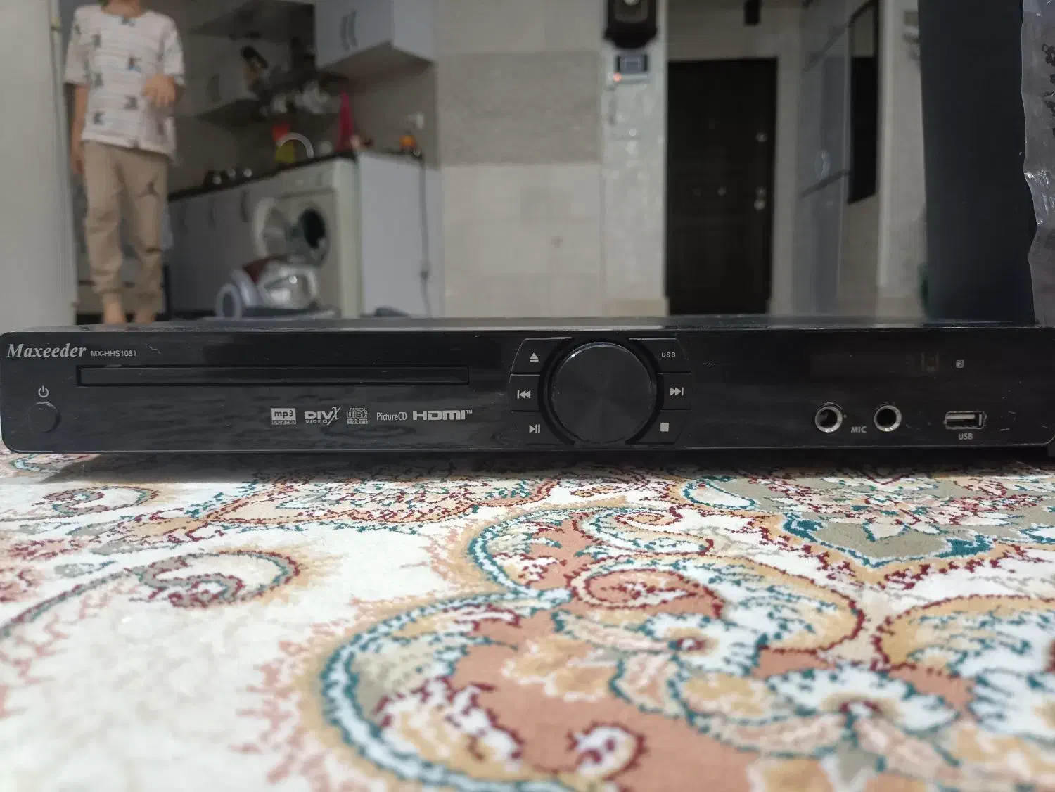 دستگاه DVD مکسیدر همراه با اسپیکر|پخشکننده DVD و ویدیو|بروجرد, |دیوار