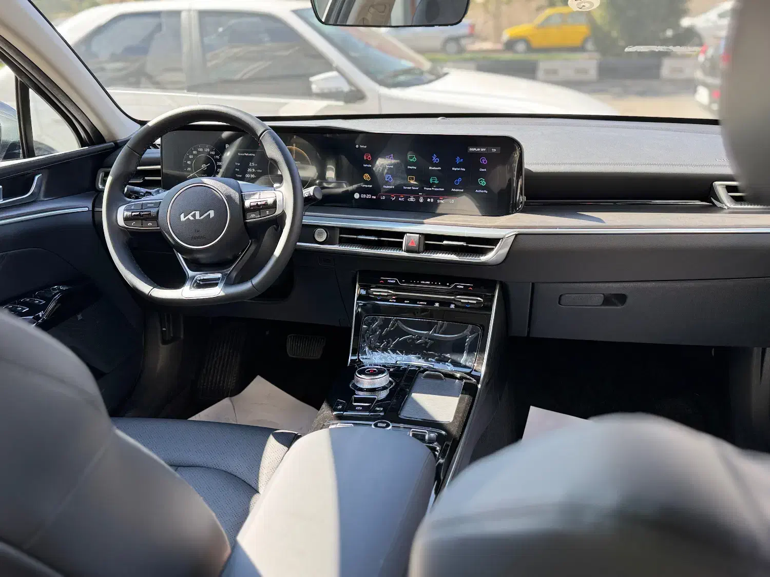 کیا k5 اپتیما خاکستری ۲۰۲۵|خودرو سواری و وانت|شیراز, عفیف‌آباد|دیوار