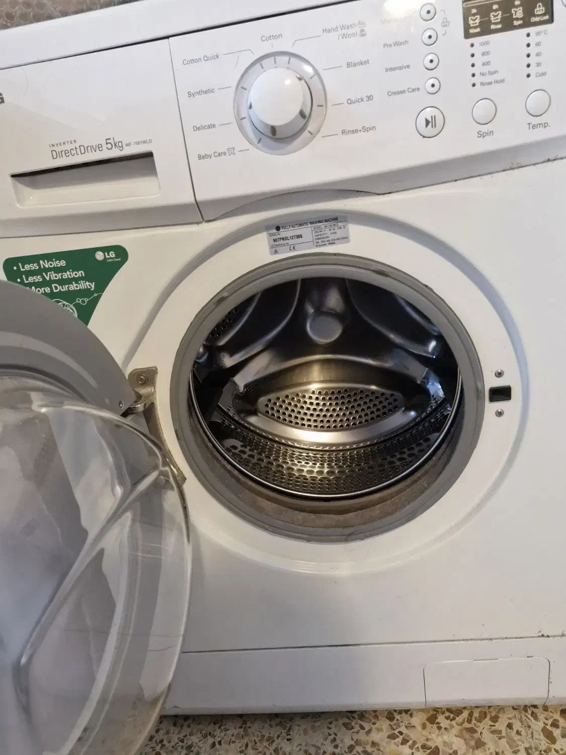 ماشین لباسشویی ال جی اصل کره بسیار تمیز|ماشین لباسشویی و خشک‌کن لباس|لاهیجان, شهید آوینی|دیوار