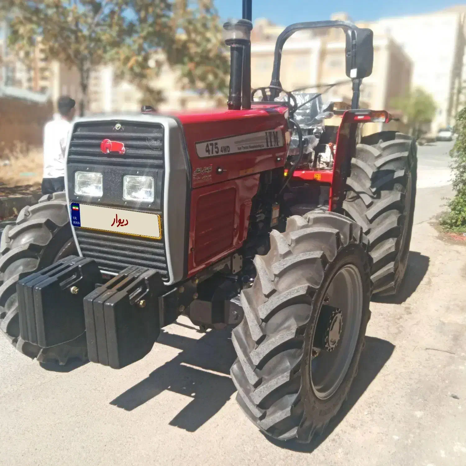 تراکتور ۴۷۵ مدل ۴۰۳ خشک معاوضه با تک ۲۸۵ یا ۴۷۵|خودرو سنگین|صحنه, |دیوار