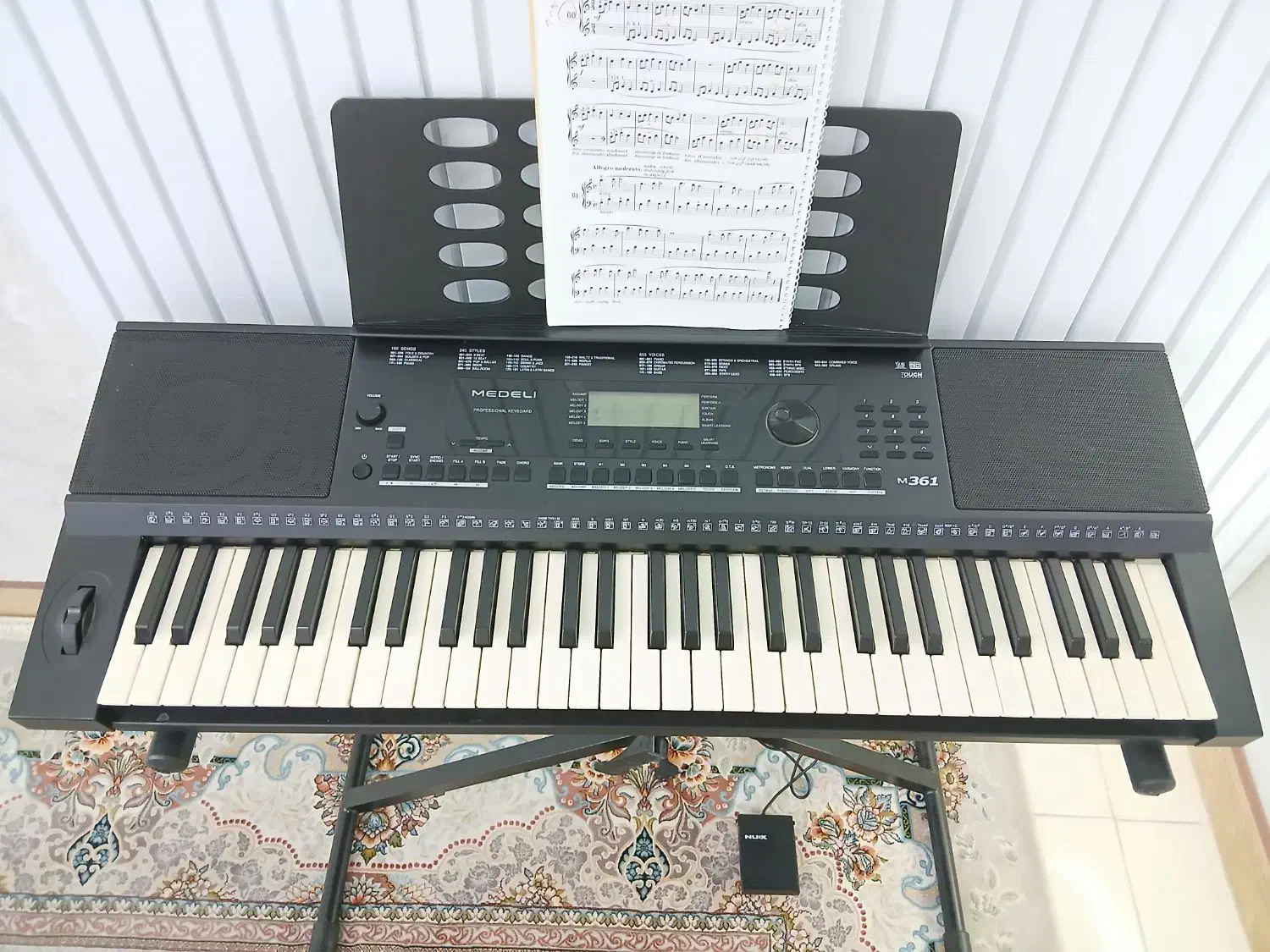 ارگ کیبورد پیانو مدلی medeli|پیانو، کیبورد، آکاردئون|تهران, مسعودیه|دیوار
