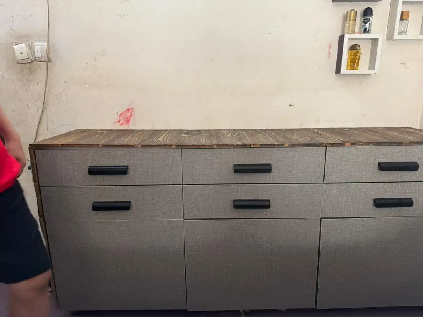 میز کنسول چوب برند طرح ترک ، دراور ، کشو ،درحدنو|بوفه، ویترین، کنسول|مشهد, آزادشهر|دیوار