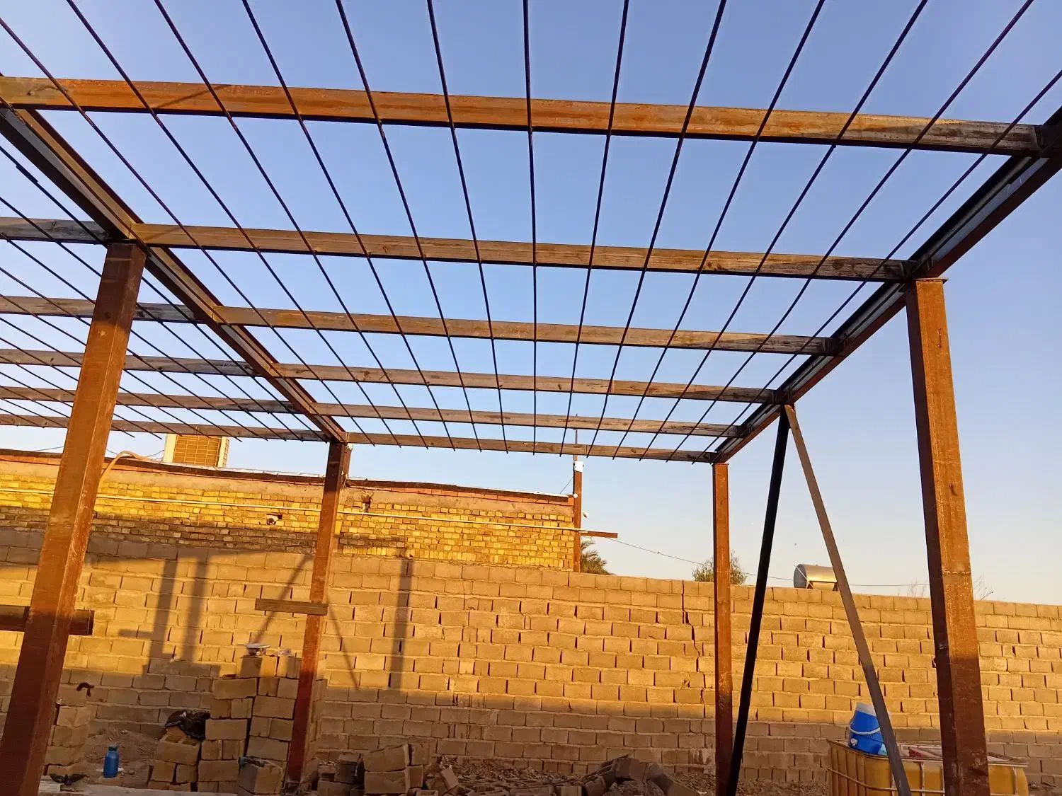 جوشکاری  اسکلت وسوله وقفسه بندی سردخانه|خدمات پیشه و مهارت|بم, |دیوار