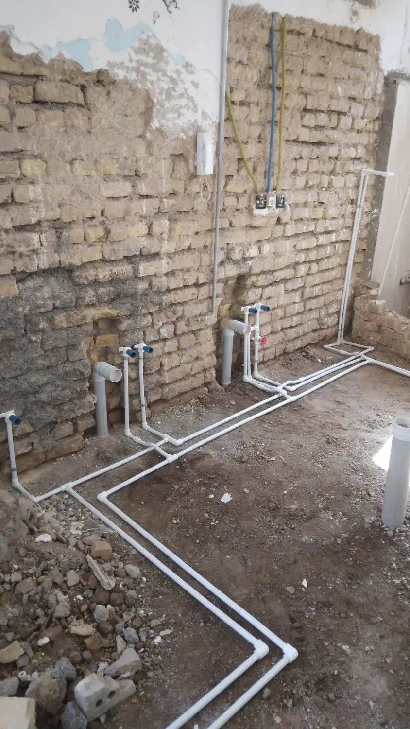 لوله کشی آب وفاضلاب شیرآلات آبگرمکن جوشکاری|خدمات پیشه و مهارت|تربت جام, جامی|دیوار