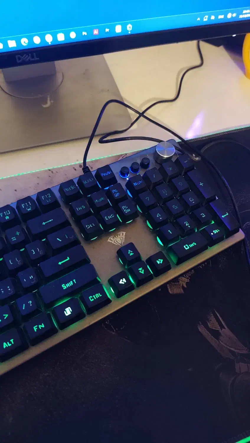 کیبرد aula|قطعات و لوازم جانبی رایانه|تبریز, |دیوار