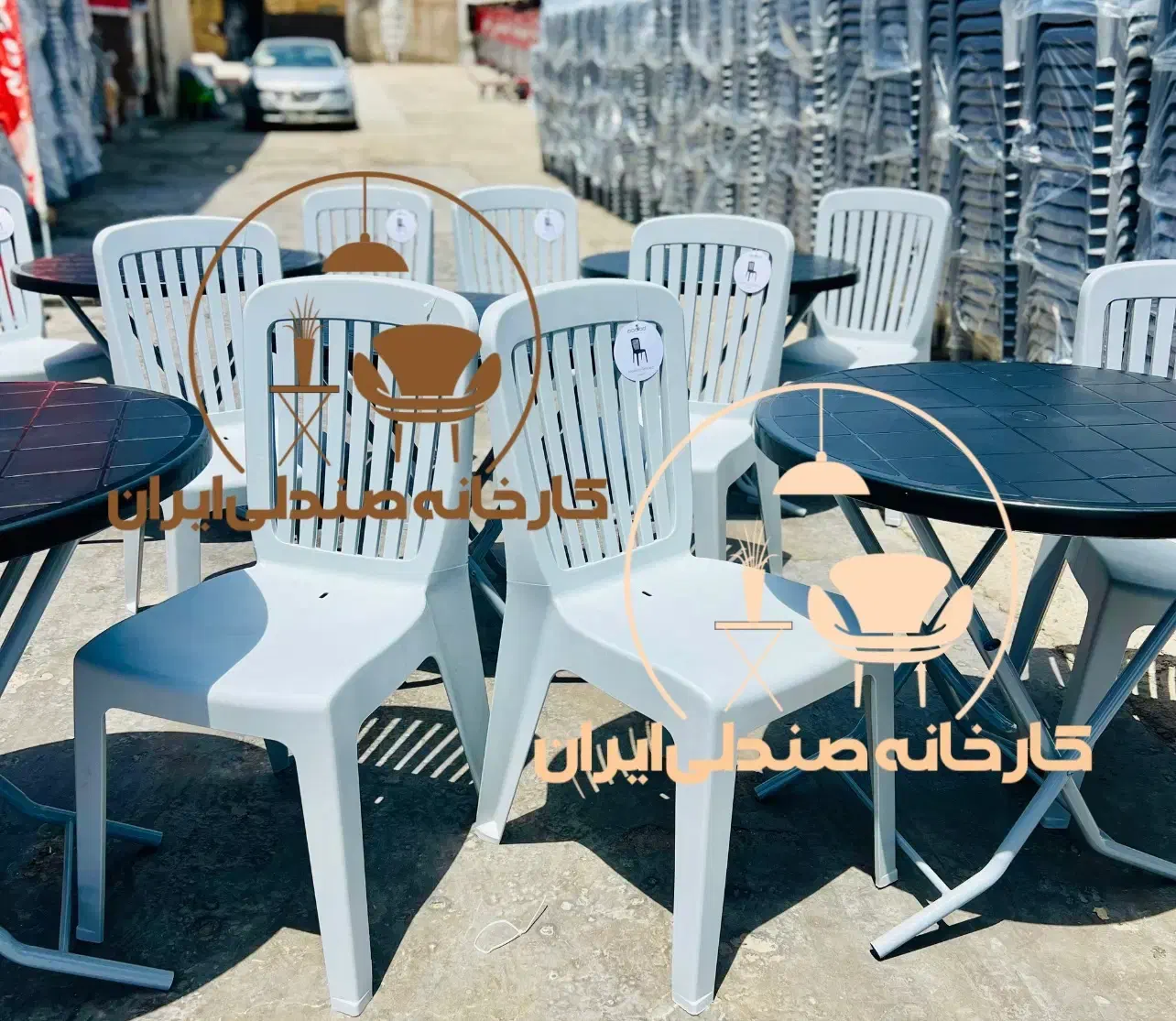 صندلی پلاستیکی باغی کافه طرح کارنوا|میز و صندلی غذاخوری|تهران, میدان ولیعصر|دیوار