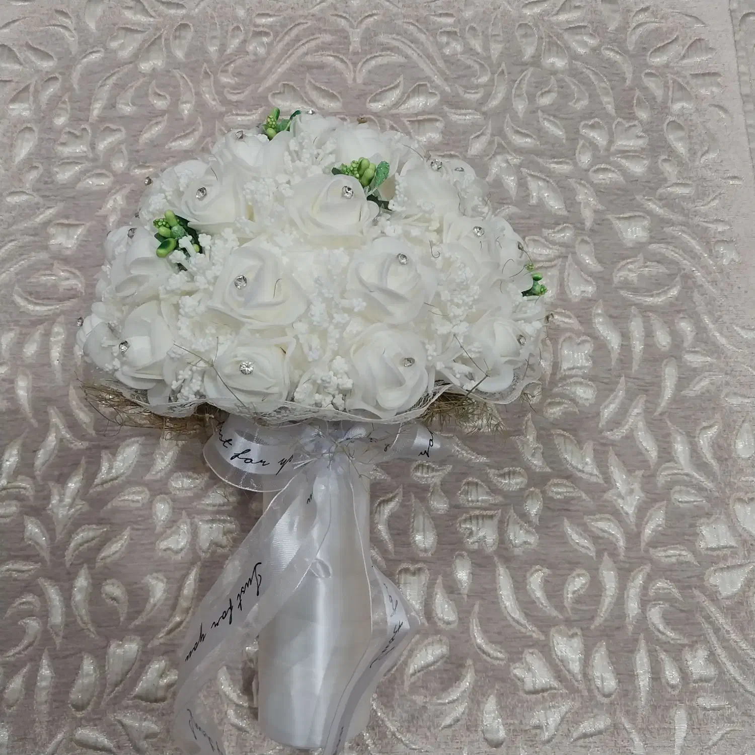 دسته گل عروس|گل مصنوعی|دزفول, |دیوار