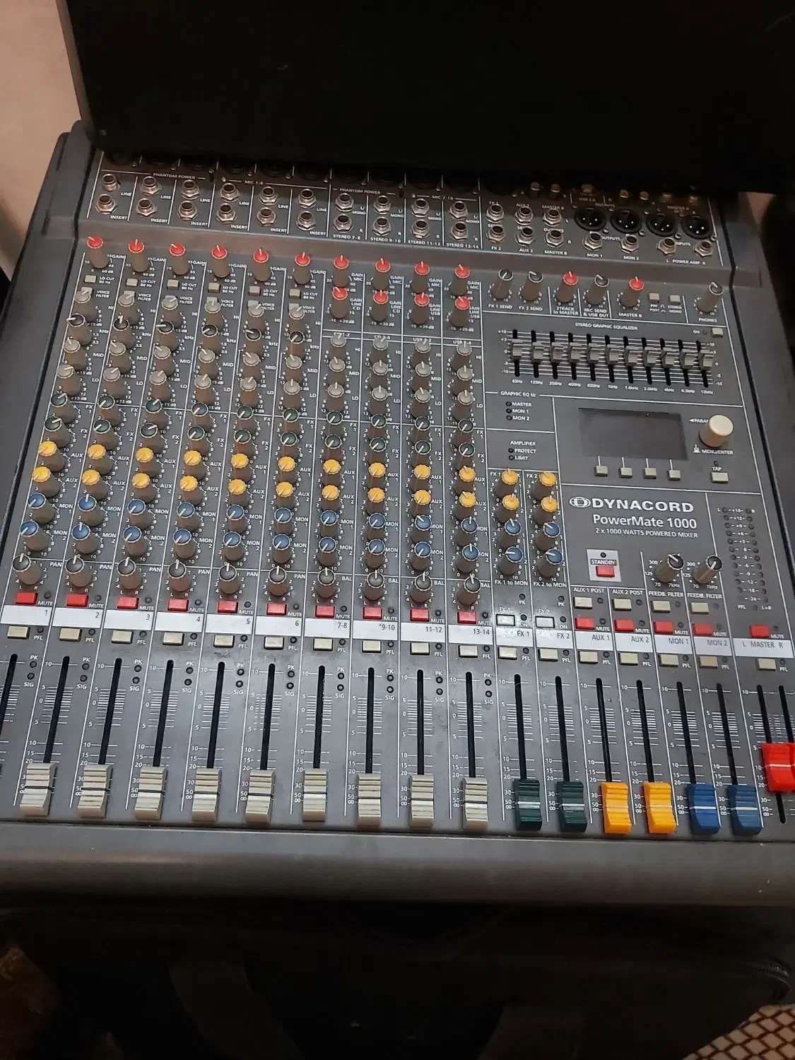 پاورمیکسر دایناکورد 1000 تایوانی سری 3 گرید 1|سیستم صوتی خانگی|تهران, وصفنارد|دیوار