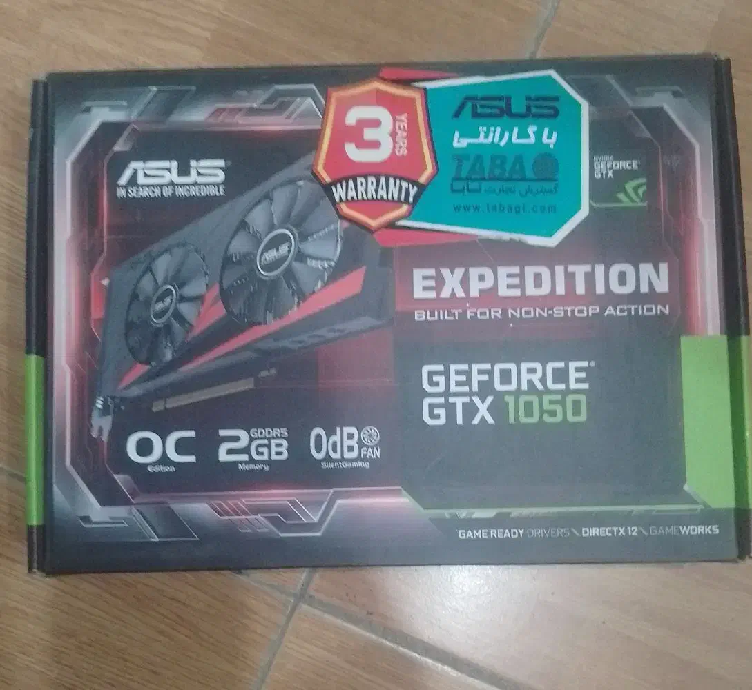 کارت گرافیک ایسوس GTX1050|قطعات و لوازم جانبی رایانه|ایلام, |دیوار