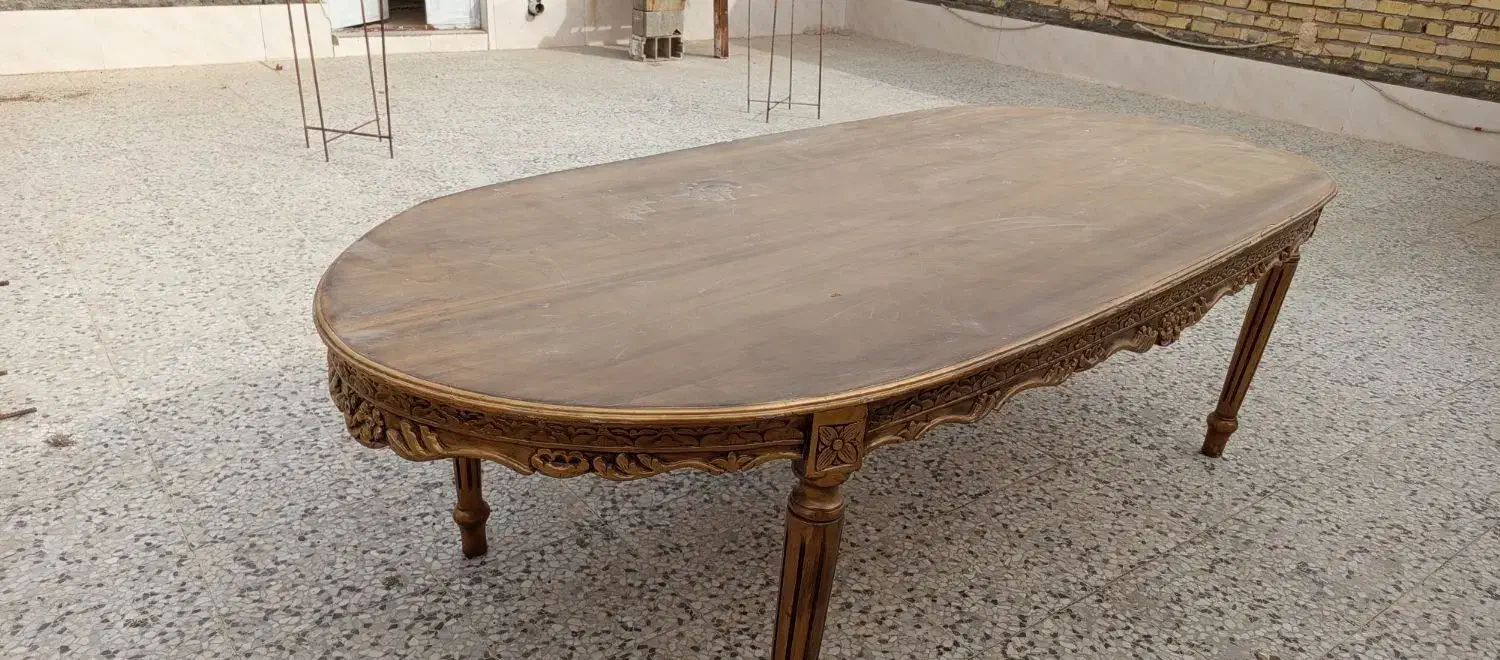 میز بزرگ سلطنتی|میز و صندلی غذاخوری|فسا, |دیوار