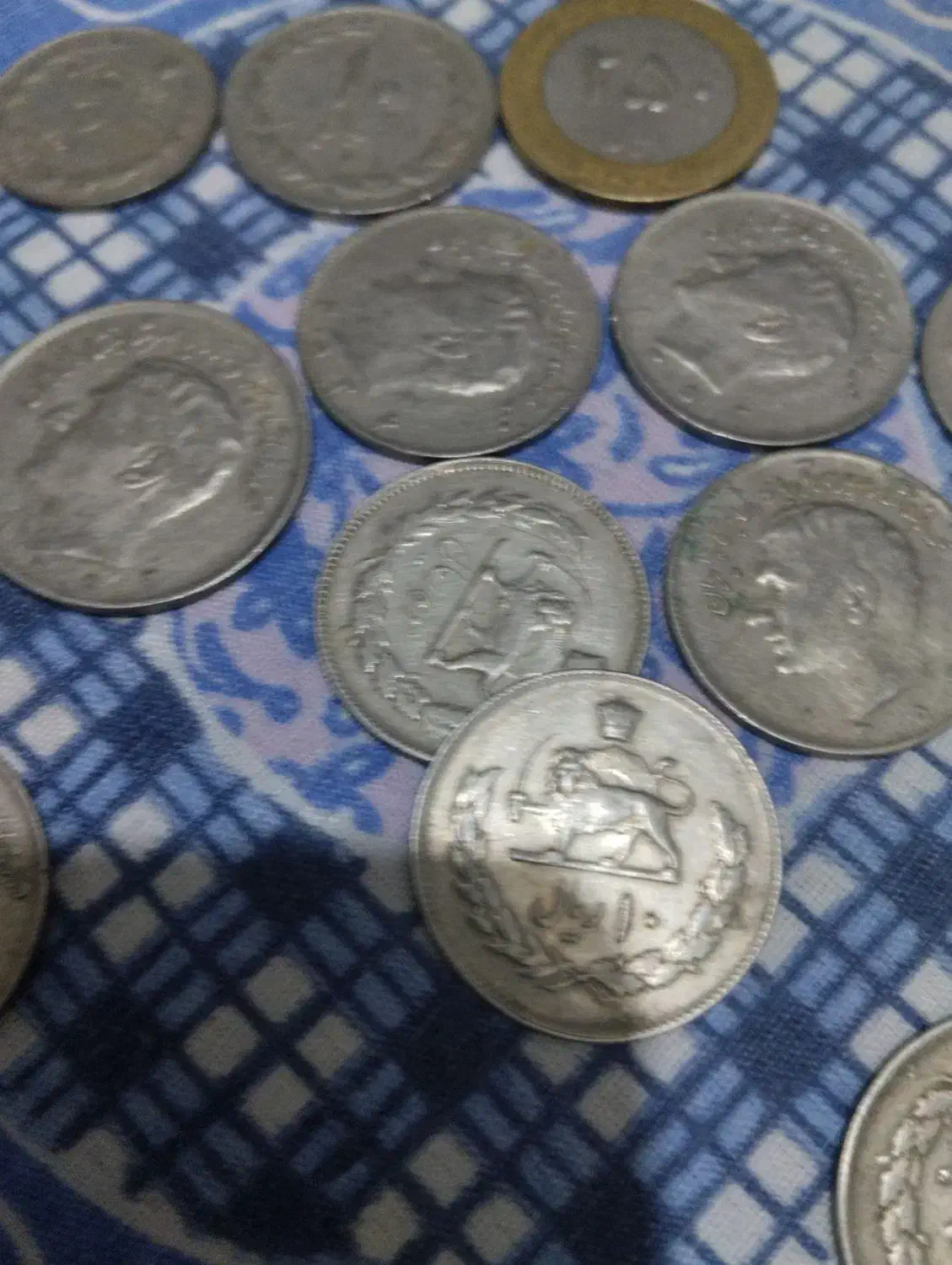 سکه قدیمی و کلکسیونی کمیاب|کلکسیون سکه، تمبر، اسکناس|مزرعه کتول, |دیوار