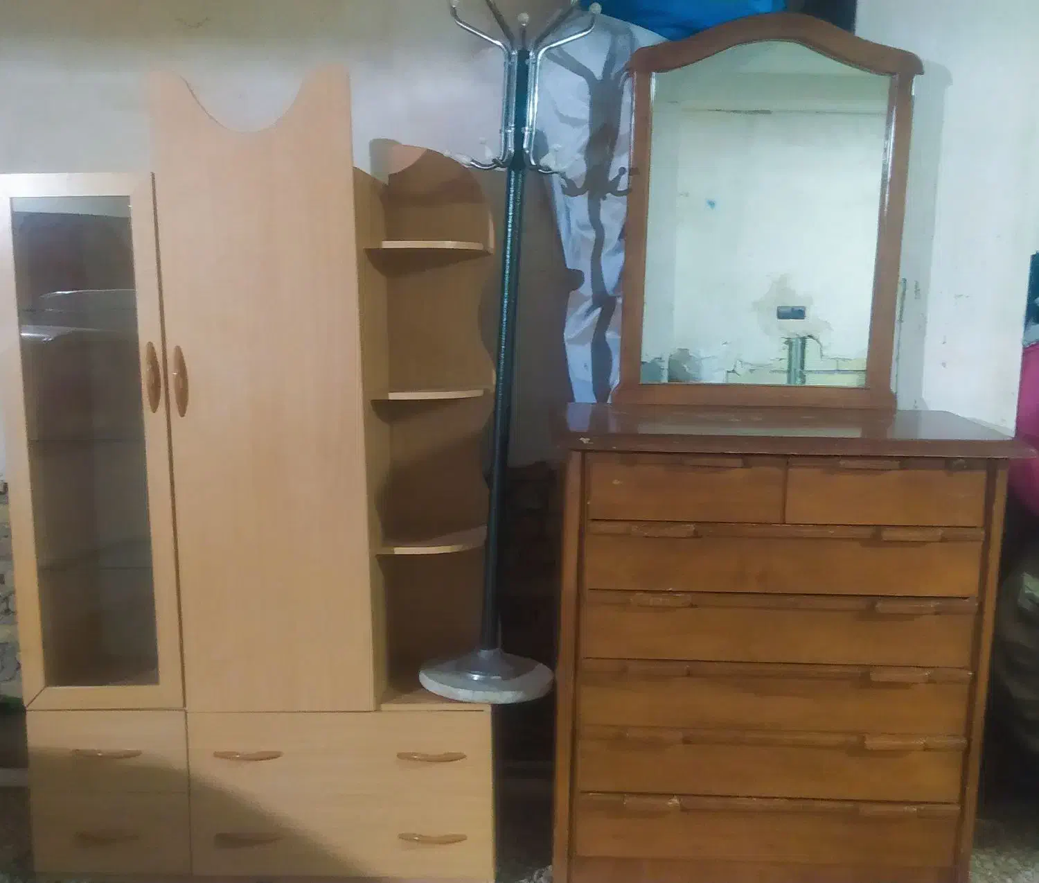 دراور.بوفه.جالباسی|جاکفشی، کمد، دراور|بجنورد, |دیوار