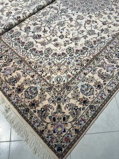 جفت ۶متری نائین|فرش|اصفهان, نقش جهان|دیوار