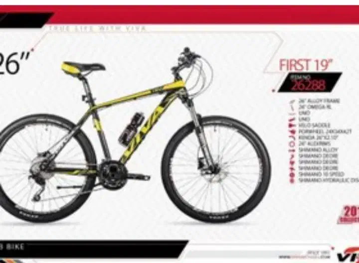 دوچرخه ویوا مدل فرست ۳۰ دنده دست دوم|دوچرخه، اسکیت، اسکوتر|دهگلان, |دیوار