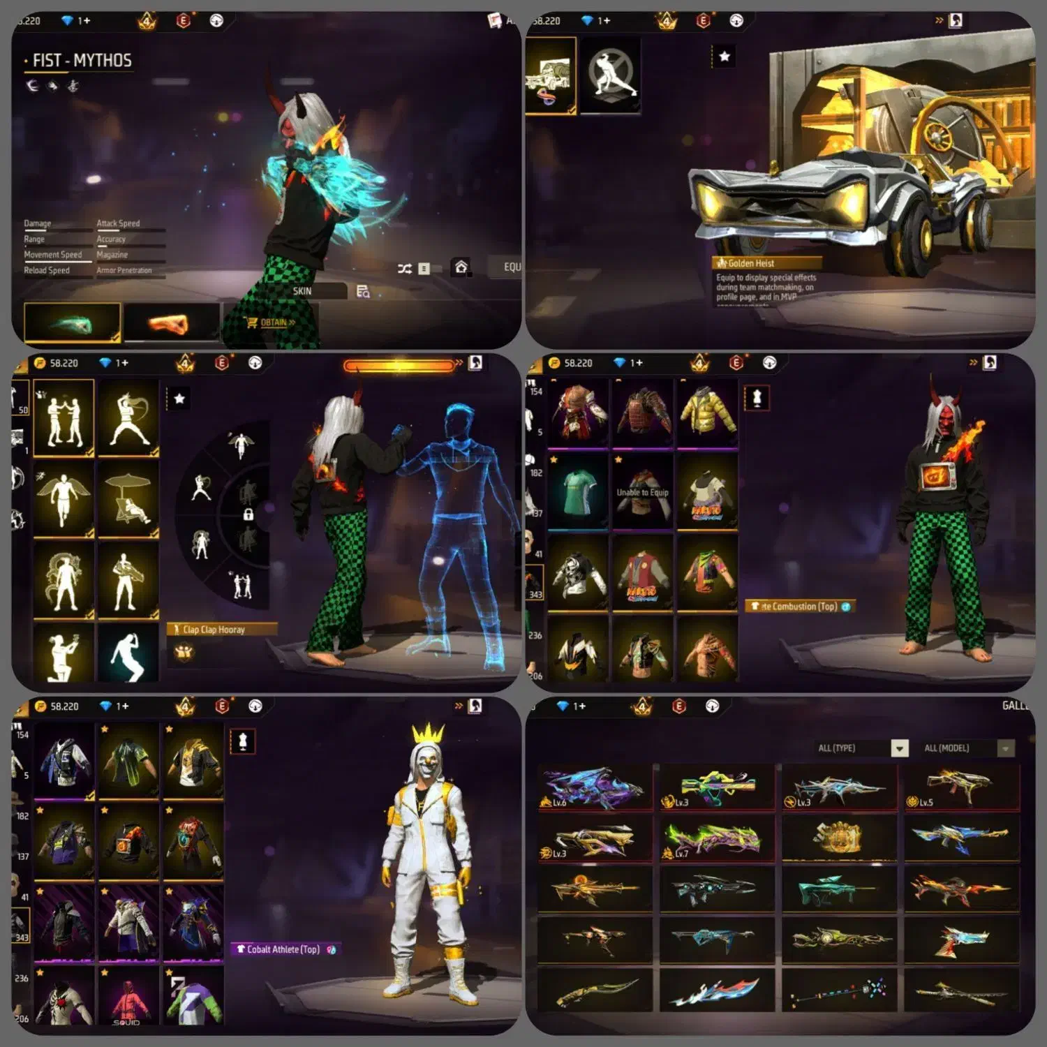 اکانت فری فایر فقط فروش|کنسول، بازی ویدئویی و آنلاین|ارس, |دیوار