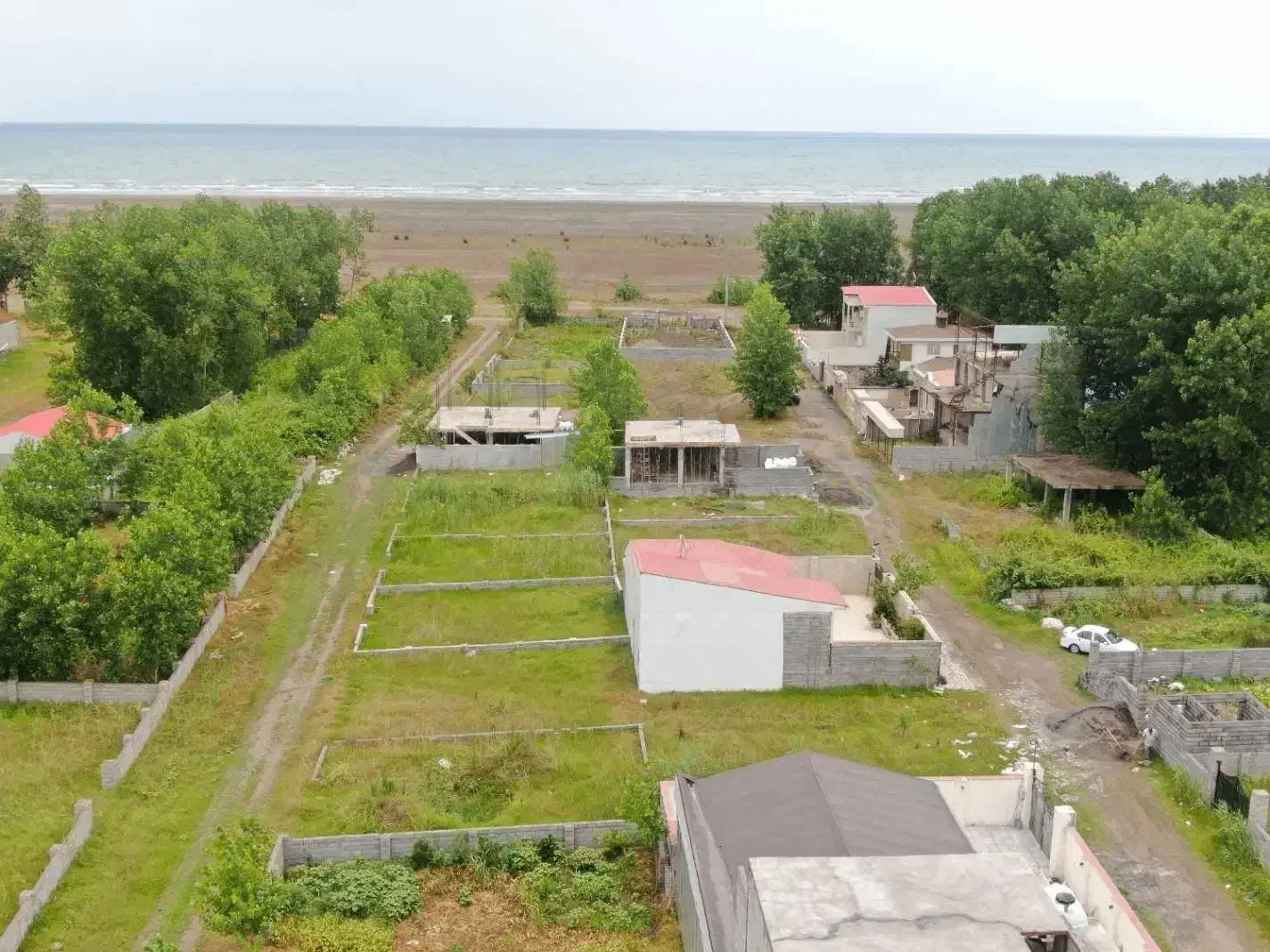 زمین ساحلی چشم اندازابدی به دریا آماده ساخت ویلات|فروش زمین و ملک کلنگی|زرندیه, |دیوار