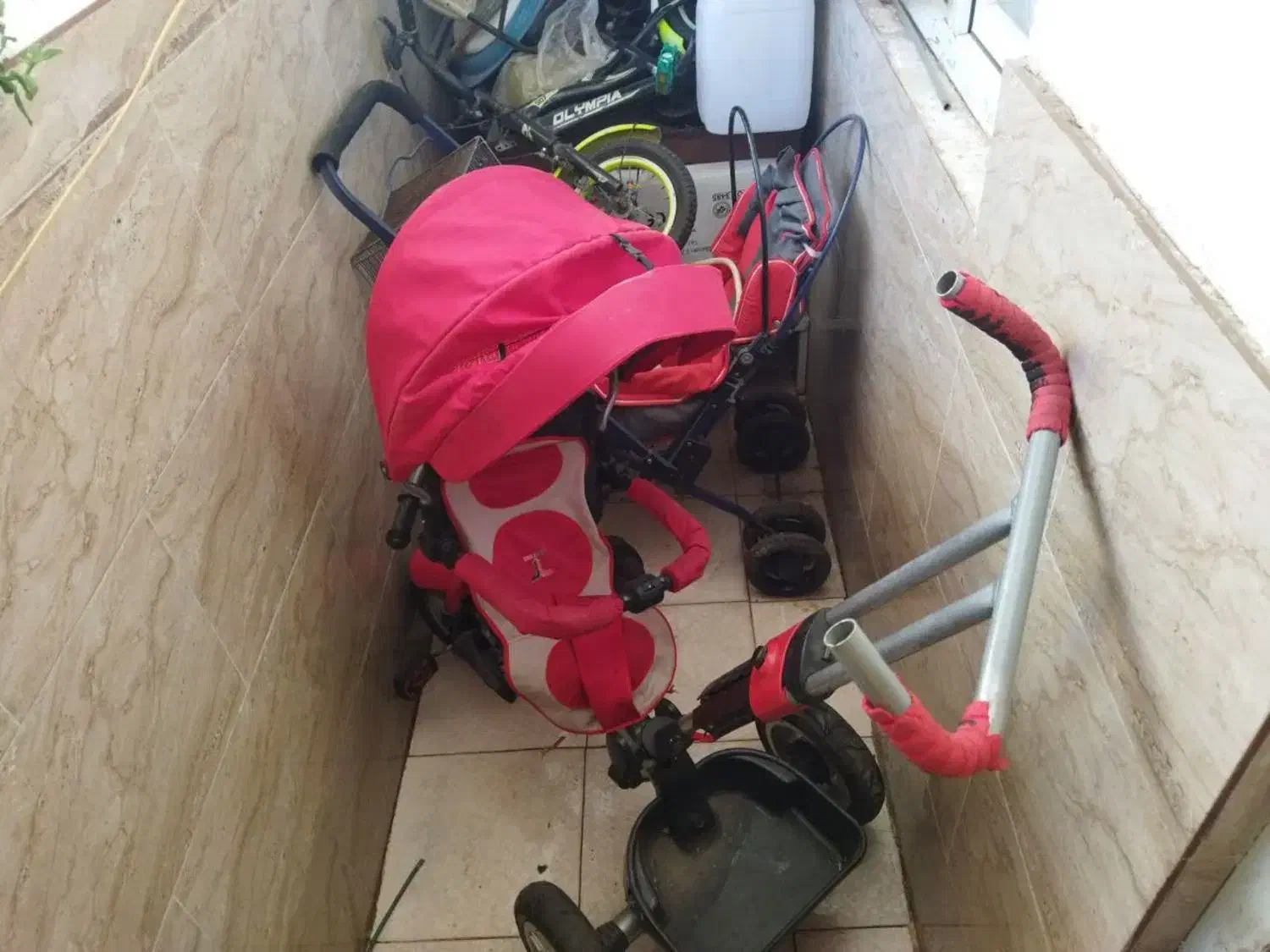 سه چرخه کالسکه ای|کالسکه و لوازم جانبی|اشتهارد, |دیوار