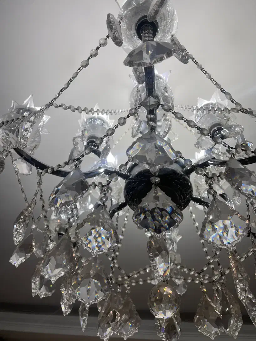 لوستر کریستالی|لوستر و چراغ آویز|تهران, نازی‌آباد|دیوار