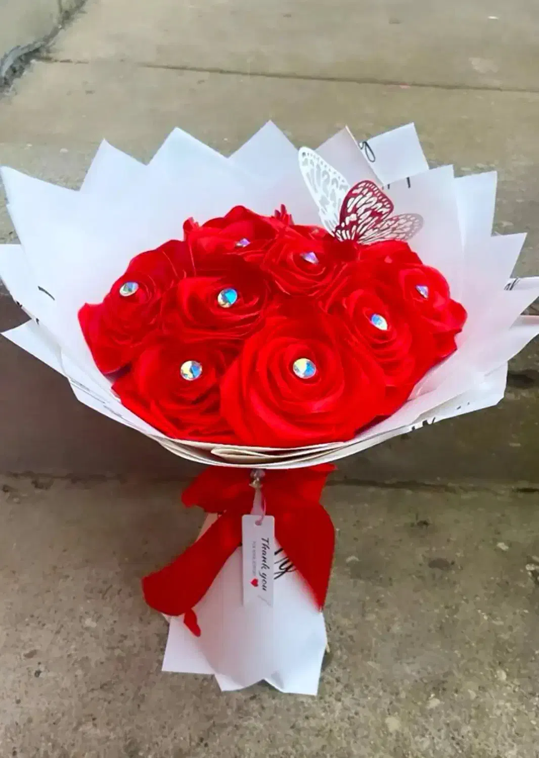 گل رز ربانی|گل مصنوعی|شهرکرد, |دیوار