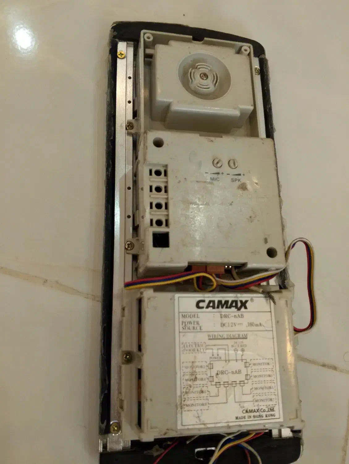 پنل آیفون تصویری|دوربین مداربسته|گرگان, |دیوار