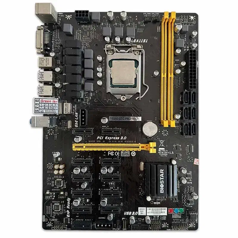 مادربرد TB250 همراه با پردازنده|قطعات و لوازم جانبی رایانه|مشهد, راهنمایی|دیوار