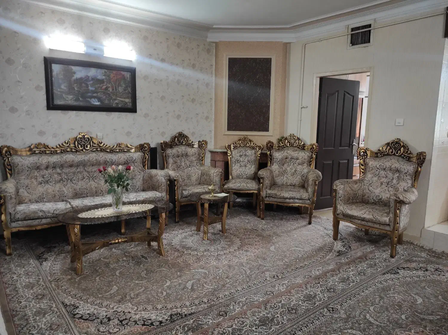 مبل سلطنتی با چوب راش|مبلمان خانگی و میز عسلی|فردیس, فردیس|دیوار