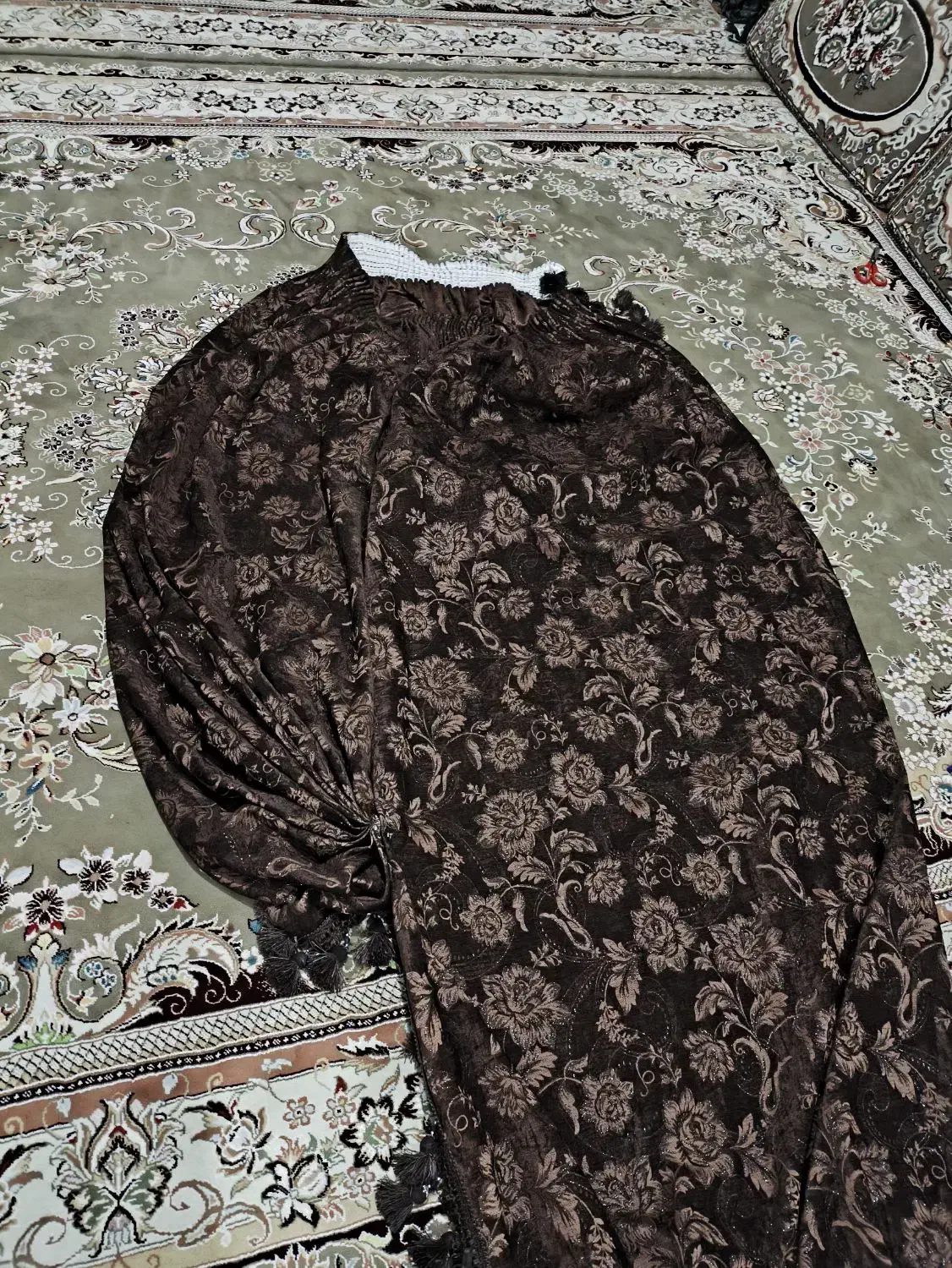 پرده 4 متری|پرده، رانر، رومیزی|قم, علی آباد|دیوار