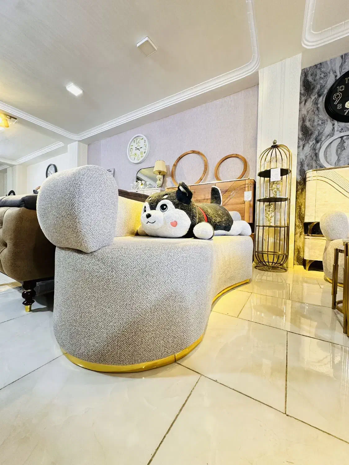 مبل حلقه ای زرین کالا|مبلمان خانگی و میز عسلی|یاسوج, |دیوار