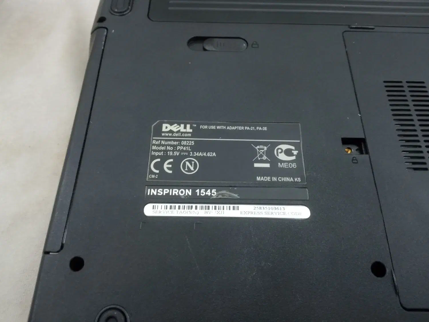 لپ تاپ دل dell|رایانه همراه|رشت, پل تالشان|دیوار