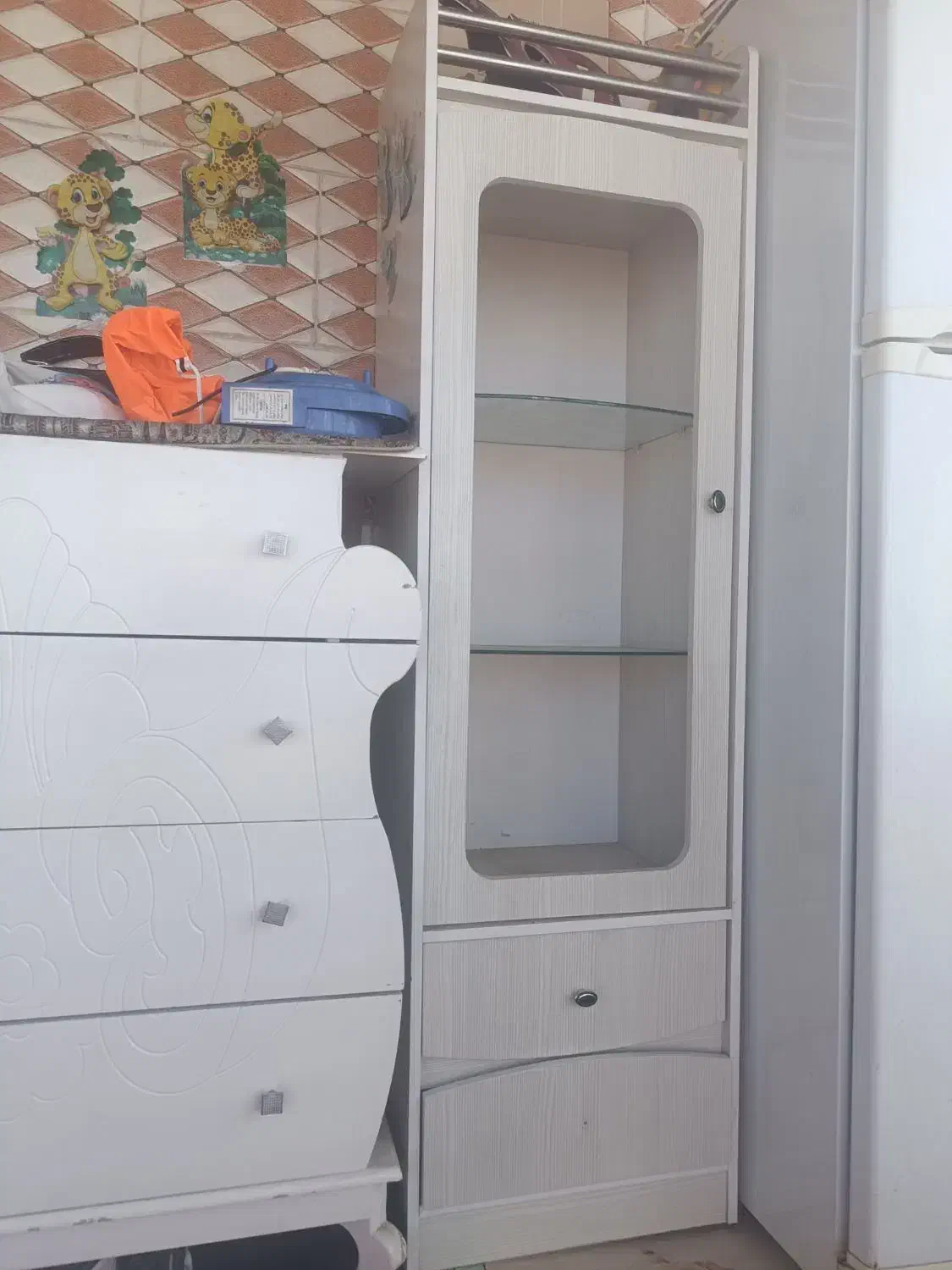 کمد ایستاده وسایل بچه|اسباب و اثاث بچه|علی‌آباد کتول, |دیوار