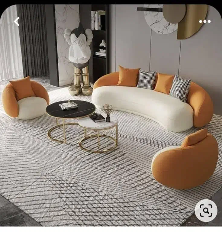 مبل ۷ نفره لوبیایی تدی محمد طاها تولیدی غفاری ۲۰۵|مبلمان خانگی و میز عسلی|تهران, اوقاف|دیوار