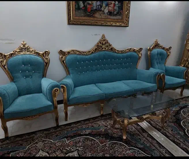 مبل استیل|مبلمان خانگی و میز عسلی|قم, علی آباد سعدگان|دیوار