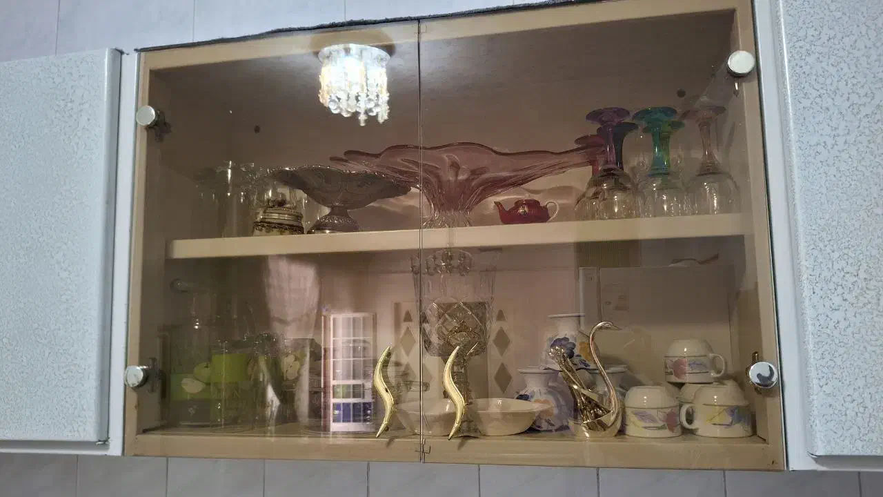 کابینت فلزی بالایی|هود|میانه, |دیوار