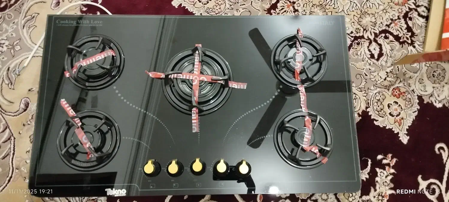 گاز پنج شعله رو میزی|اجاق گاز و لوازم برقی پختوپز|فاضل آباد, |دیوار