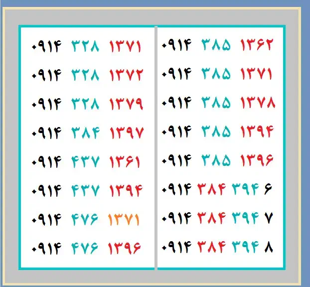 0914.474.14.54|سیم‌کارت|تبریز, |دیوار