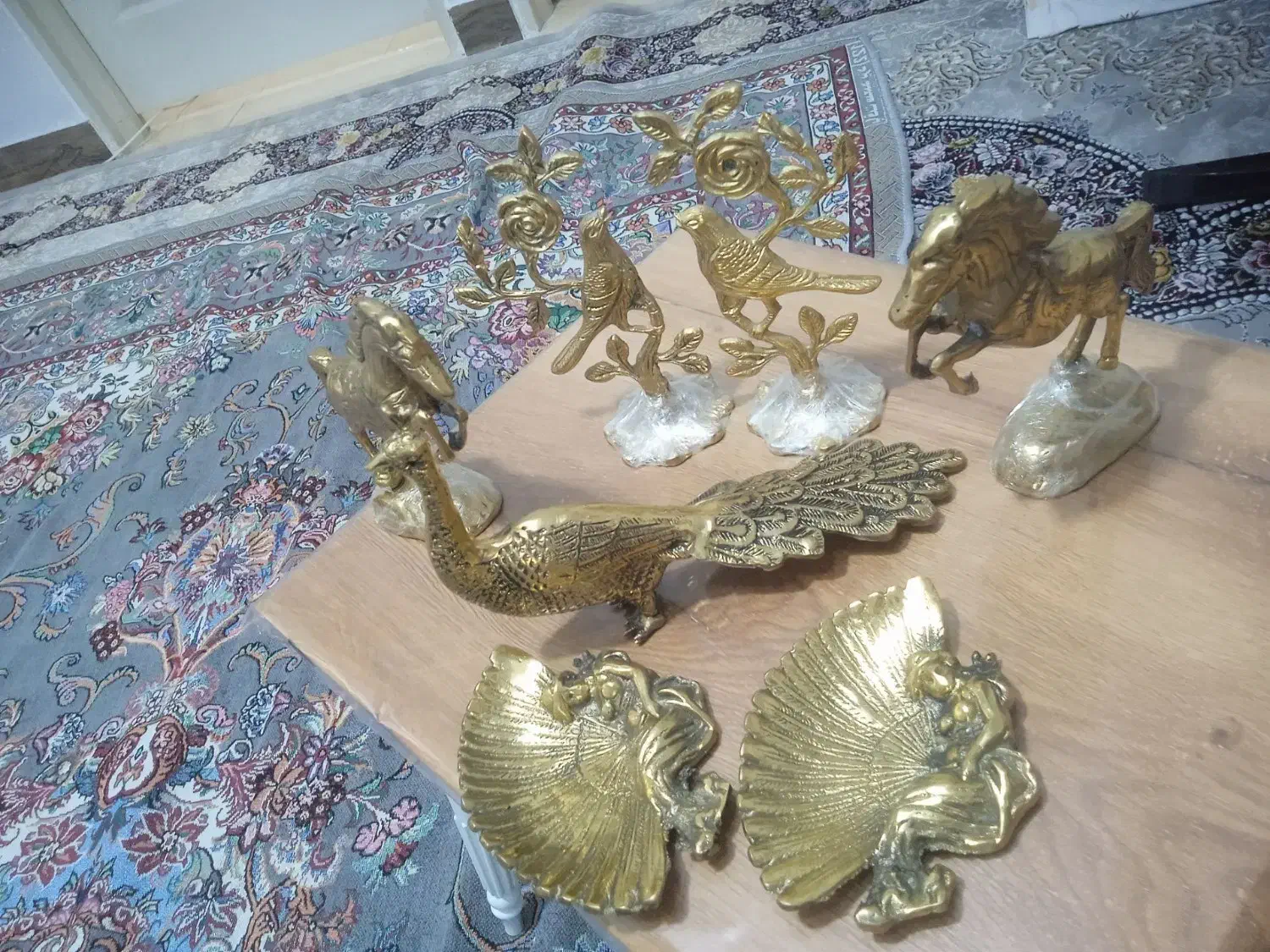 ۷تیکه برنزدرحداکبند|صنایع دستی و سایر لوازم تزئینی|کرج, گلشهر|دیوار