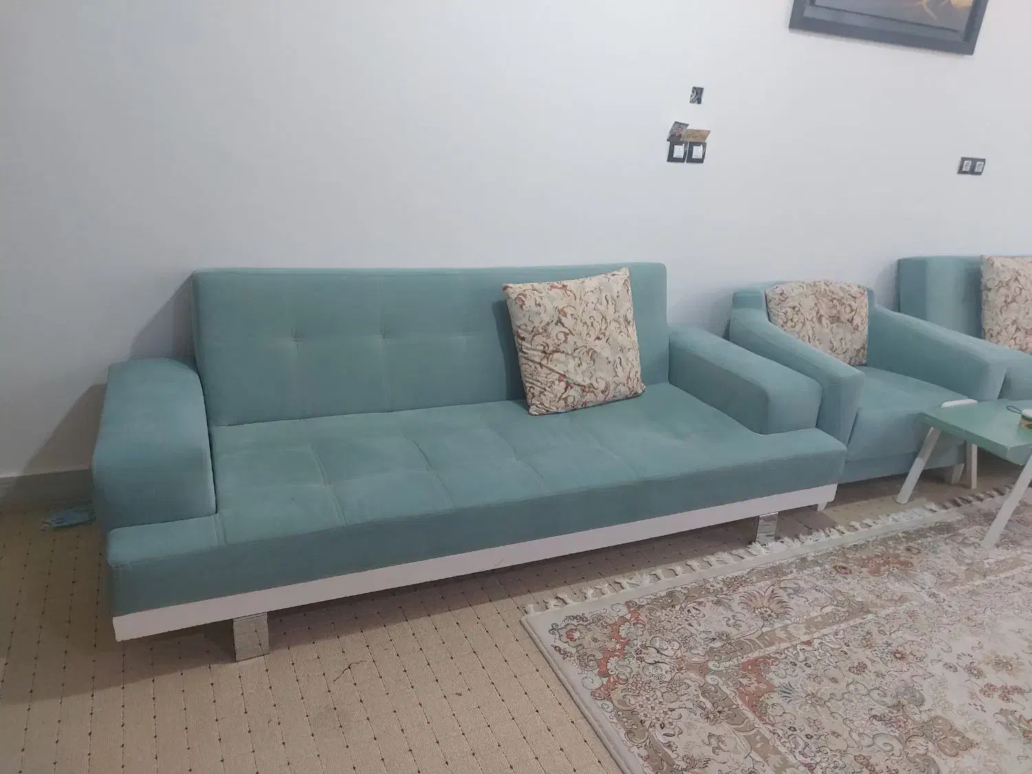 مبل تختخواب شو/ ۸ نفره|مبلمان خانگی و میز عسلی|بندر گناوه, |دیوار