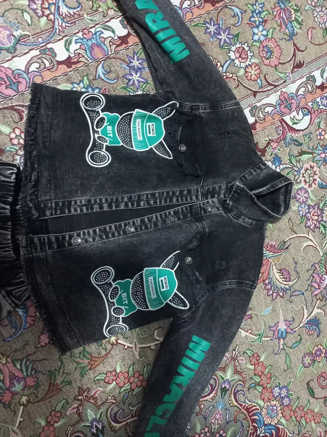 کت شلوار ست لی دودی سایز ۸۵ دخترانه|لباس|محمدیه-قزوین, |دیوار