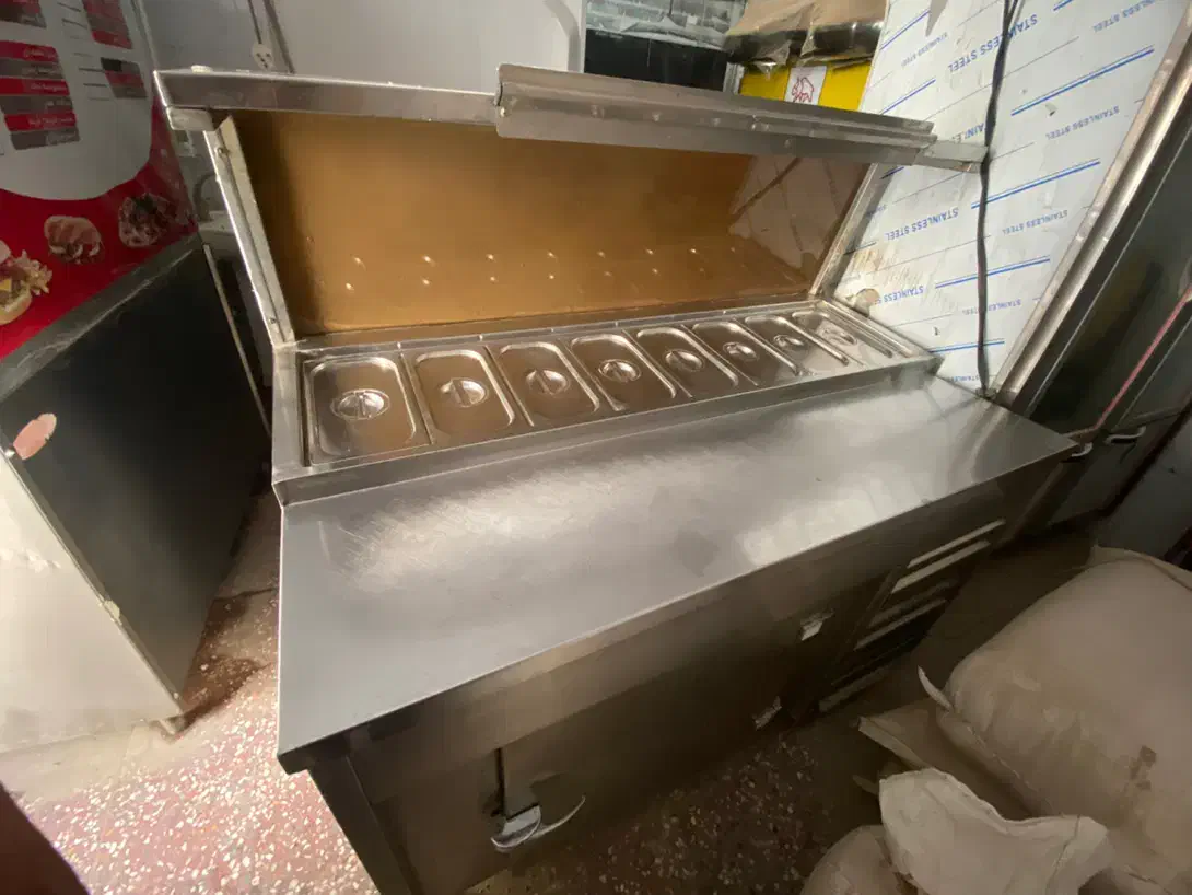 فروش کامل تجهیزات فستفود در حد نو|کافیشاپ و رستوران|صدرا-فارس, باغشهر گلبهار صدرا|دیوار