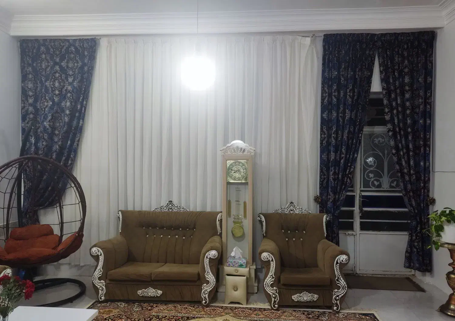 پرده|پرده، رانر، رومیزی|تربت‌حیدریه, کاشانی|دیوار