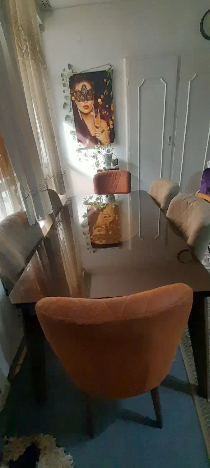 میزشیش نفره|میز و صندلی غذاخوری|تهران, وحیدیه|دیوار