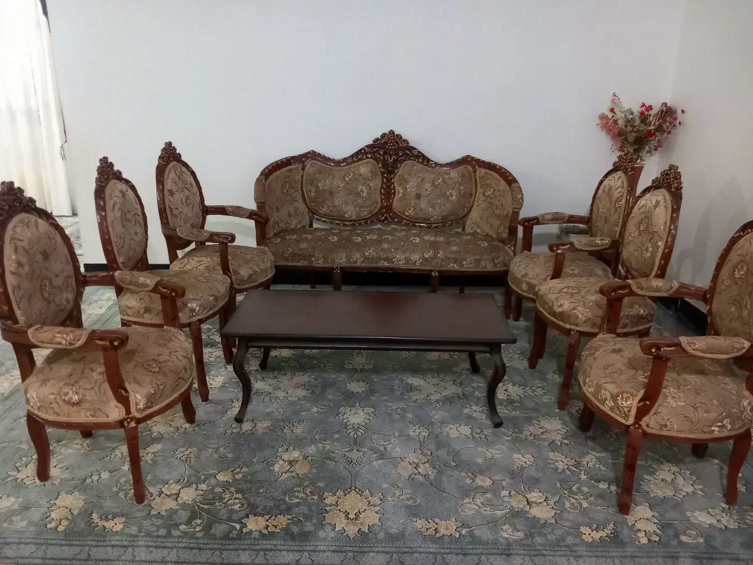 مبل سلطنتی|مبلمان خانگی و میز عسلی|کوهدشت, |دیوار