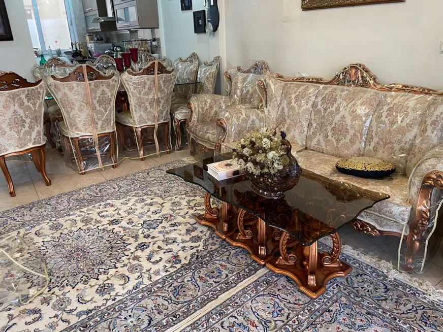 مبلمان استیل ۹ نفره و نهارخوری ۸ نفره|مبلمان خانگی و میز عسلی|تهران, سید خندان (جلفا)|دیوار